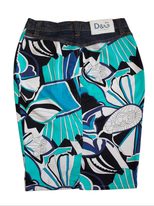 Dolce and Gabbana Beach Midi Skirt