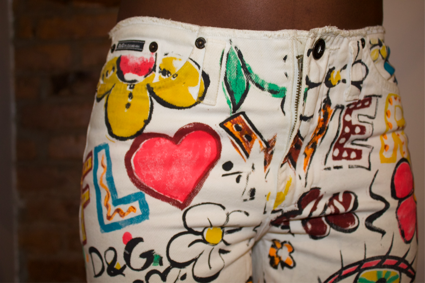 Dolce and Gabbana AW2001 Make Love Jeans