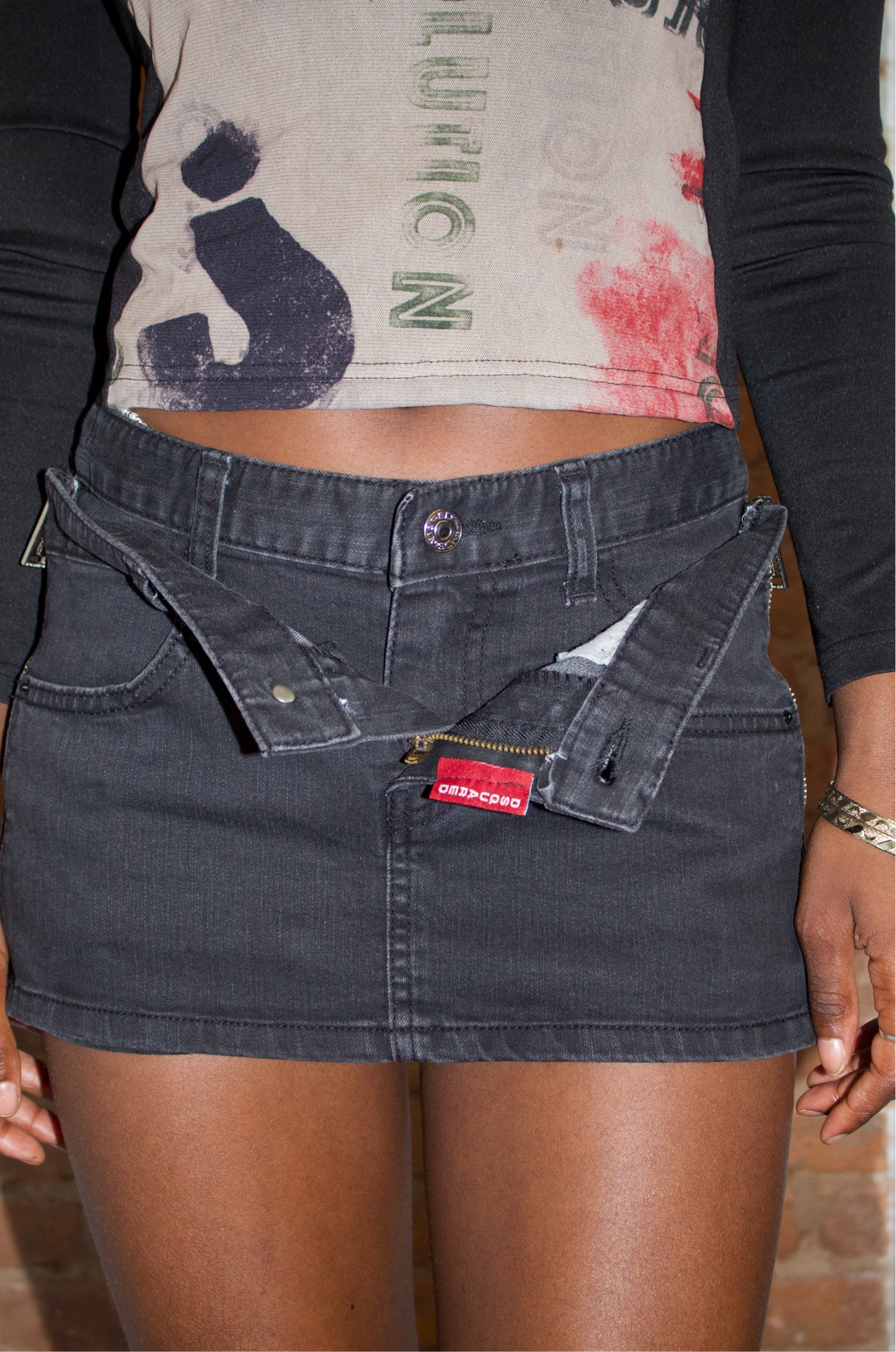 DSquared2 Denim Convertible Skort